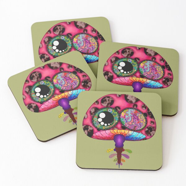 Item preview, Demeka-chan mushrooms style designed and sold by Demeka-chan.