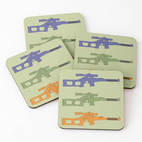 Item preview, Stylized VSS Vintorez in Bold Colors designed and sold by FAawRay.