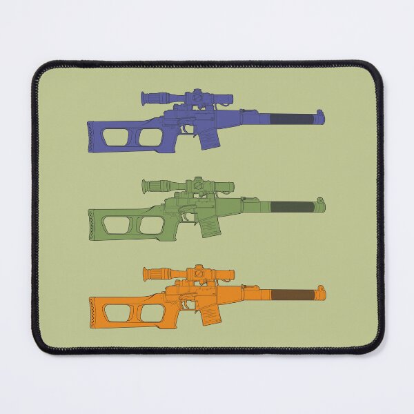 Item preview, Stylized VSS Vintorez in Bold Colors designed and sold by FAawRay.