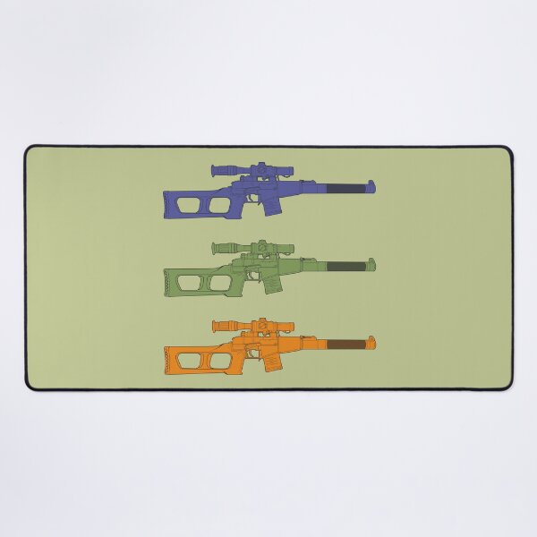 Item preview, Stylized VSS Vintorez in Bold Colors designed and sold by FAawRay.