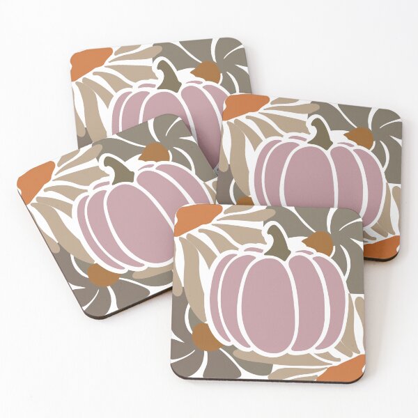 Item preview, Pumpkin boho abstract floral  designed and sold by parasta.