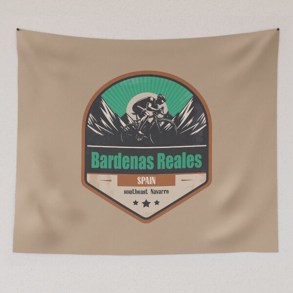 Item preview, Bardenas Reales Spain Cycling Mountain Design designed and sold by CynthiaGraphics.