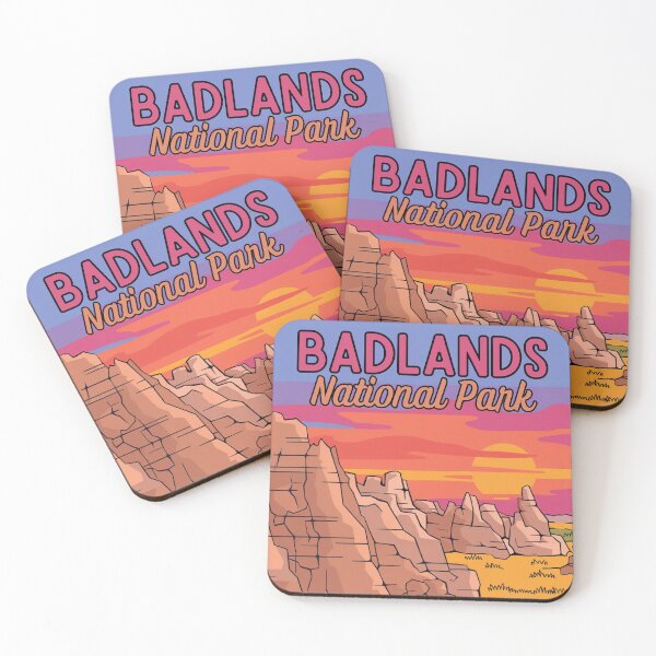 Item preview, Badlands National Park designed and sold by WatercolorWilds.