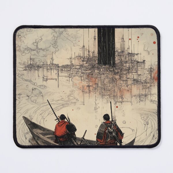 Item preview, Samurai Journey to the Floating City designed and sold by landletsy.