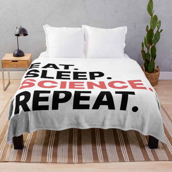 Item preview, Eat. Sleep. Science. Repeat. | Science Lover designed and sold by ThingsOnTees.