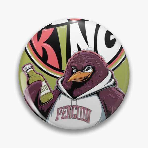 Item preview, Pesto King: The King of Penguins designed and sold by MilicaT.
