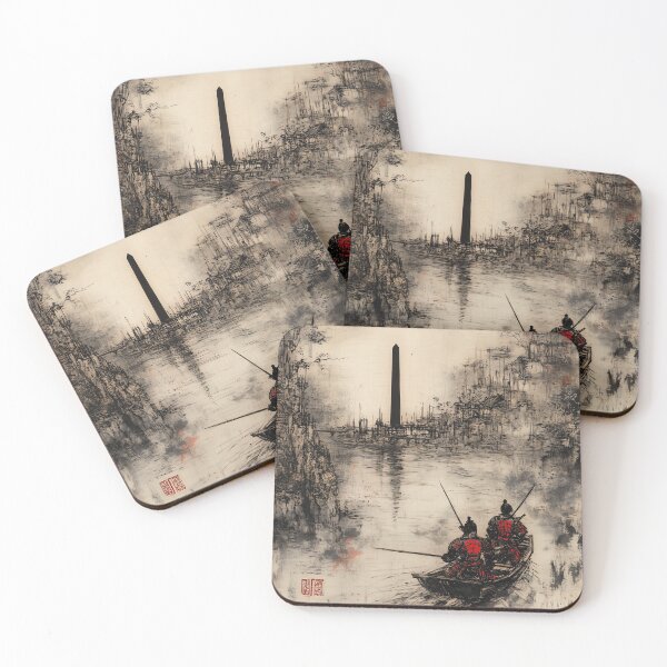 Item preview, Samurai Voyage to the Obsidian Tower designed and sold by landletsy.
