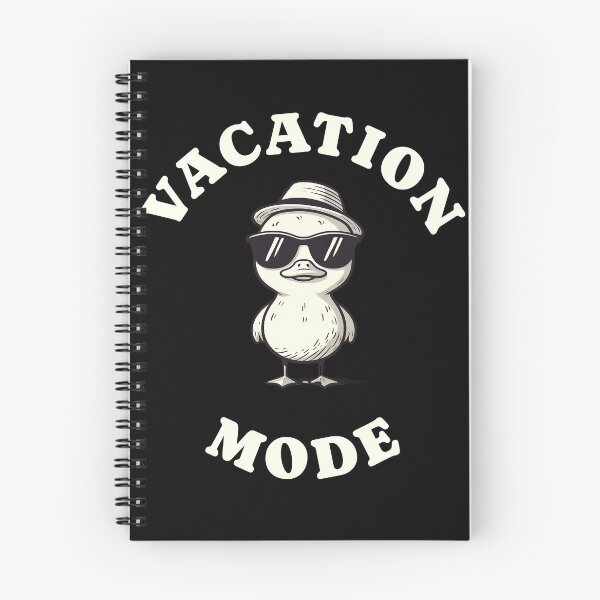 Item preview, Vacation Mode Duck designed and sold by SekoOne.