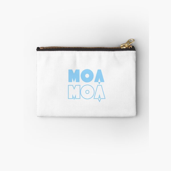 Aperçu de l'œuvre Moa TXT Bleu clair inversé créée et vendue par MintMochaMatcha.