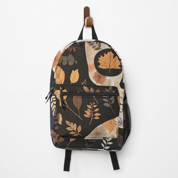 Item preview, Autumn Skull with Leaves designed and sold by landletsy.