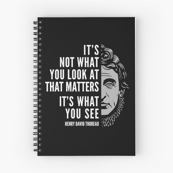 Item preview, Henry David Thoreau Quote: What You See designed and sold by Elvin Dantes.