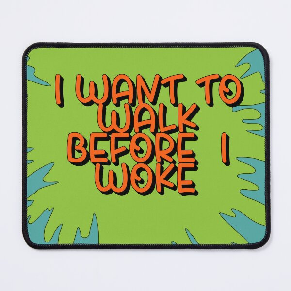 Item preview, I Want to Walk Before I Woke – Funny Morning Routine & Walking Design – Active Lifestyle Gift designed and sold by sednalafandy79.