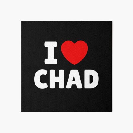 Item preview, I Love Chad designed and sold by Itsheartshop.