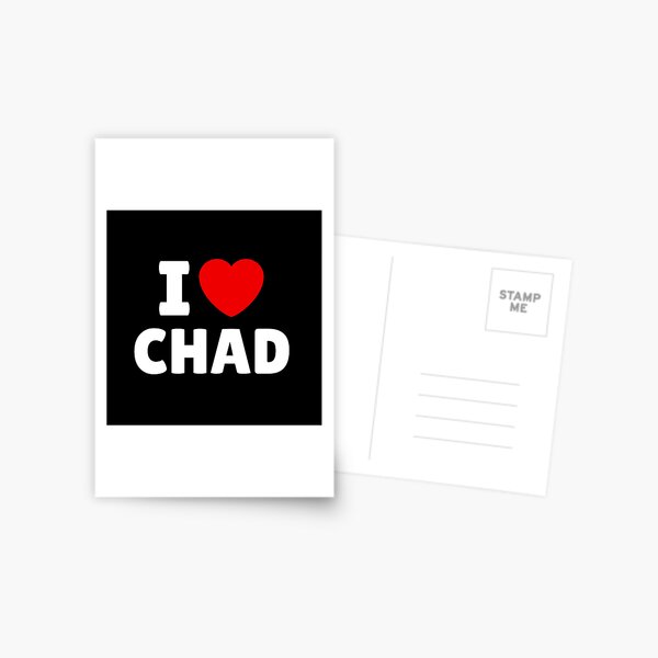 Item preview, I Love Chad designed and sold by Itsheartshop.