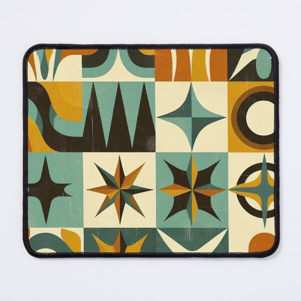 Item preview, Retro Geometric Pattern Art designed and sold by JavisSRDesign.