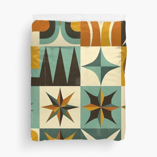 Item preview, Retro Geometric Pattern Art designed and sold by JavisSRDesign.