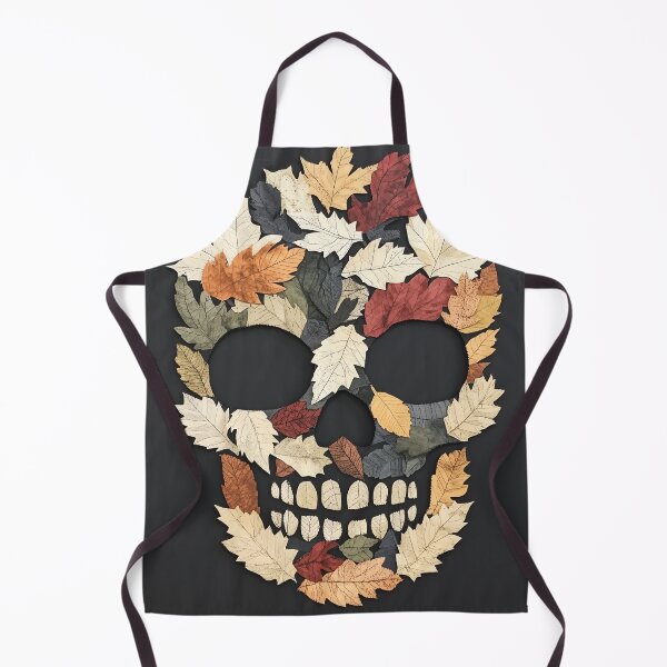 Item preview, Leafy Skull of Autumn designed and sold by landletsy.