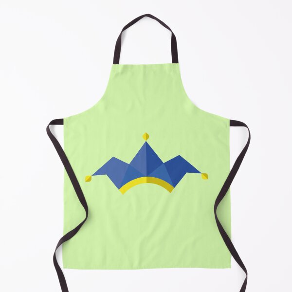 Item preview, Blue poligonal jester with golden bells designed and sold by shennix.