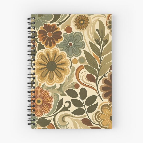 Item preview, Retro Floral Pattern Design designed and sold by JavisSRDesign.