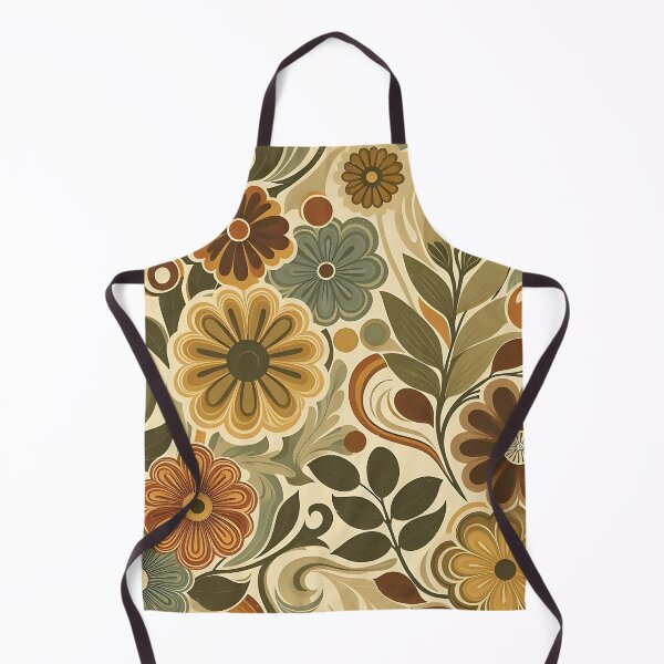 Item preview, Retro Floral Pattern Design designed and sold by JavisSRDesign.