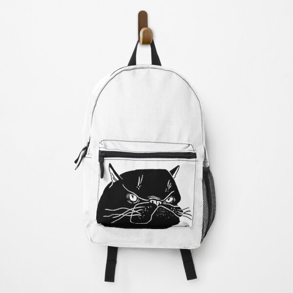Item preview, Grumpy black cat designed and sold by ZoeaDesign.