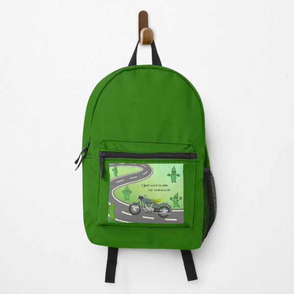 Item preview, Just Want to Ride My Motorcycle Pickle designed and sold by EJVisuals.