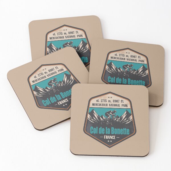Item preview, Col de la Bonette France Cycling Mountain Design designed and sold by CynthiaGraphics.