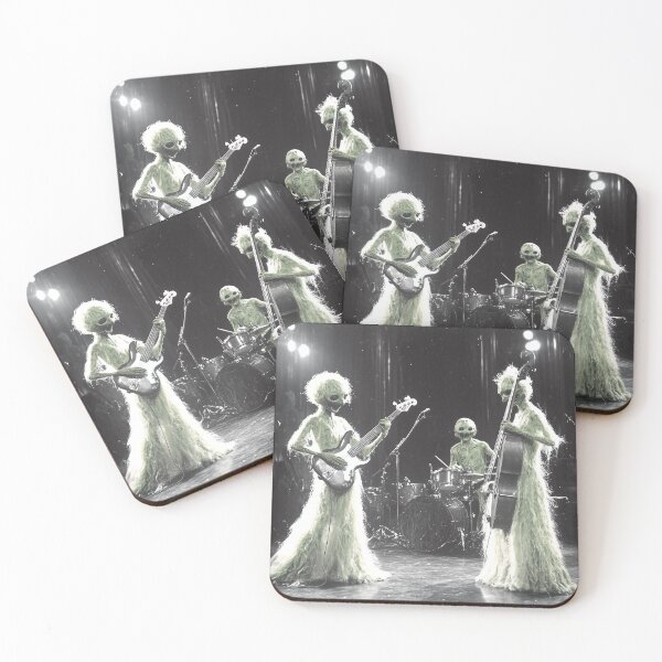Item preview, Ghoulish Jazz Trio on Stage designed and sold by landletsy.