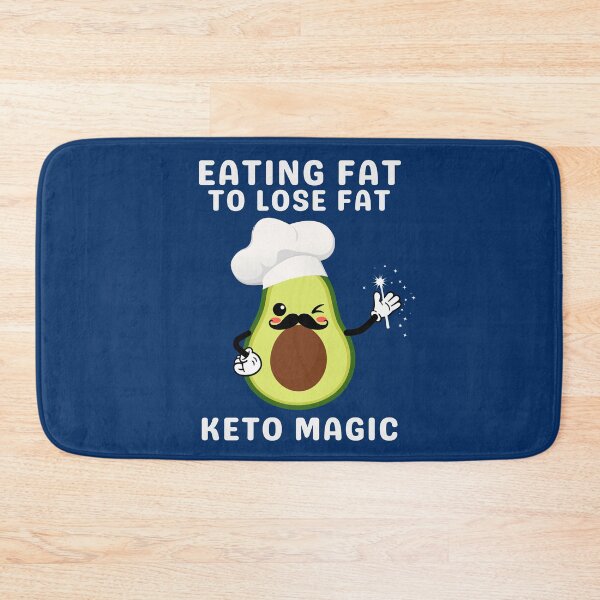 Item preview, Eating Fat to Lose Fat Keto Magic Avocado Chef​​  designed and sold by Anniko Art Studio.