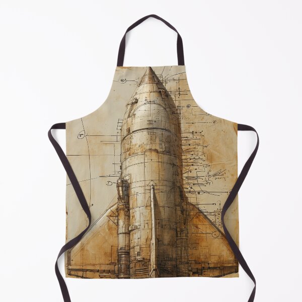 Item preview, Retro-futuristic technical drawings of steampunk space rockets designed and sold by Piotrek0001.