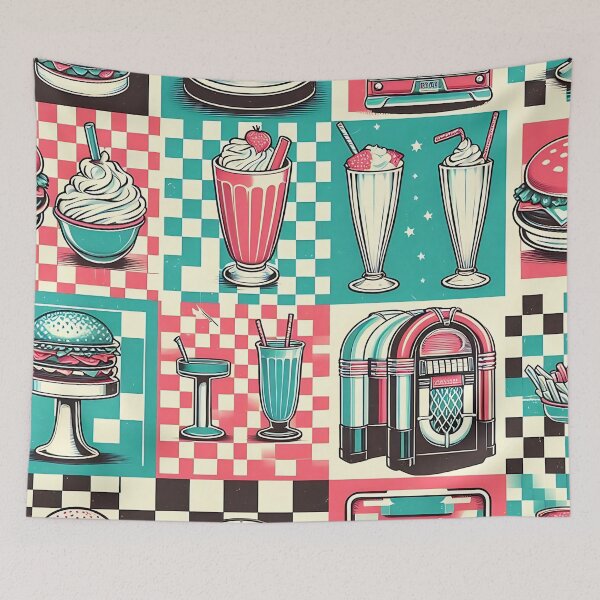 Item preview, Retro Diner 50s Vibes designed and sold by JavisSRDesign.