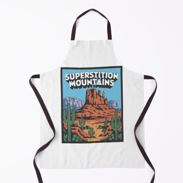 Item preview, Weavers Needle at Superstition Mountains in Arizona designed and sold by WatercolorWilds.