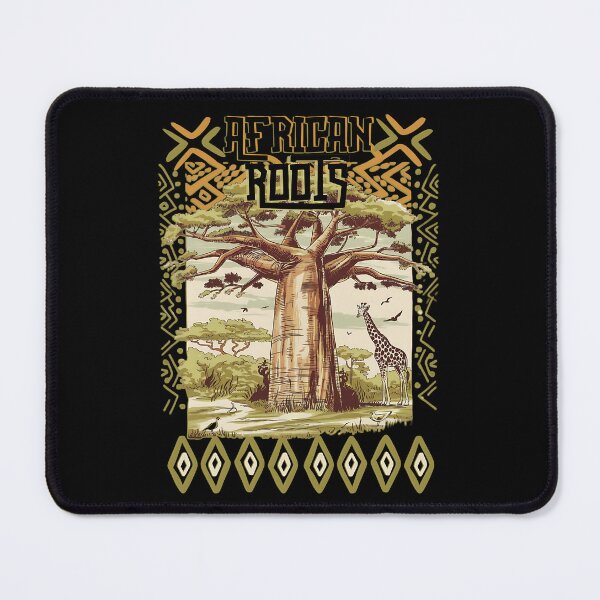 Item preview, AFRICAN ROOTS - TRIBAL BAOBAB AND GIRAFFE designed and sold by justyna-s28.