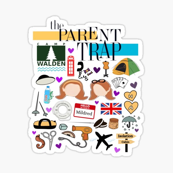 Item preview, The Parent Trap - movie pack designed and sold by craftsbymaya.
