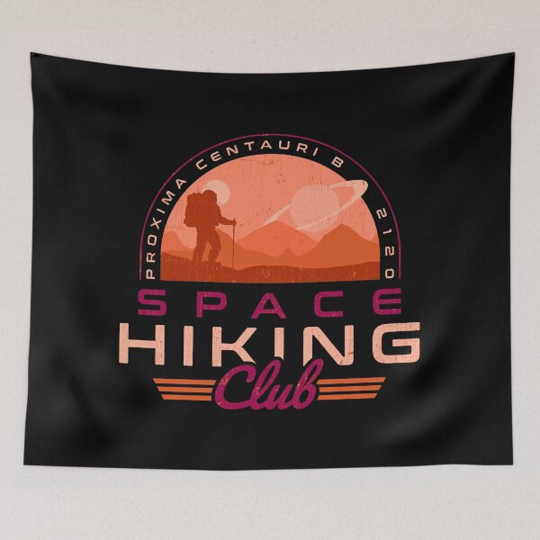 Item preview, Space Hiking Club - Proxima Centauri B 2024 designed and sold by sachpica.