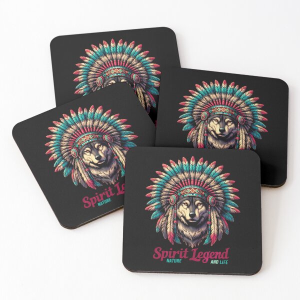 Item preview, Wolf, Spirit Legend NATURE AND LIFE, vintage designed and sold by PAVOXAR.