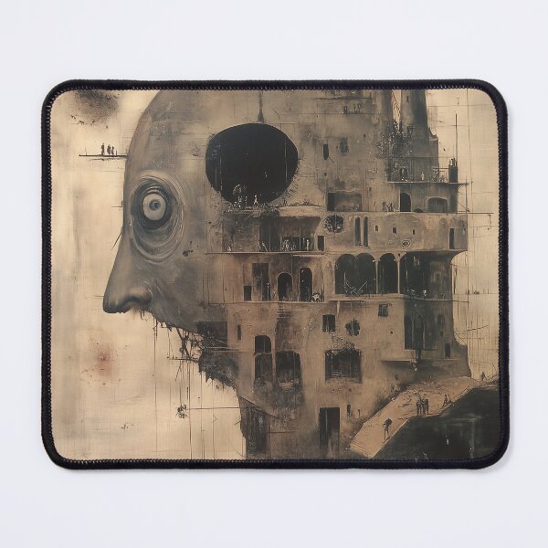 Item preview, Surreal Head Fortress of Nightmares designed and sold by landletsy.