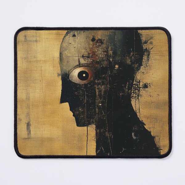 Item preview, Abstract Hollow-Eyed Figure designed and sold by landletsy.