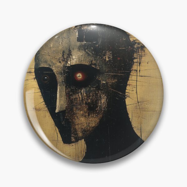 Item preview, Distorted Hollow-Eyed Figure designed and sold by landletsy.