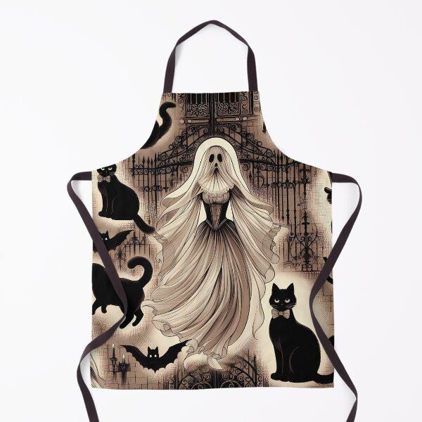 Item preview, Victorian Ghost Cats Night designed and sold by JavisSRDesign.