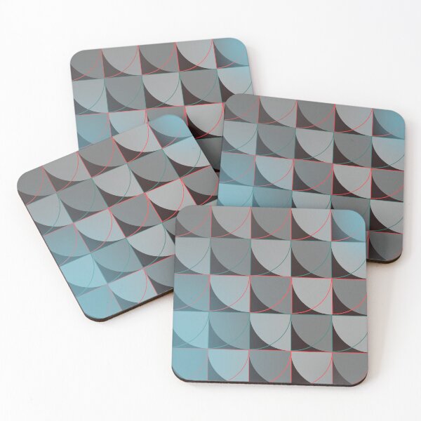 Item preview, Geometric Pattern with Circles and Squares designed and sold by Graphollio-shop.