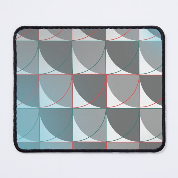 Item preview, Geometric Pattern with Circles and Squares designed and sold by Graphollio-shop.