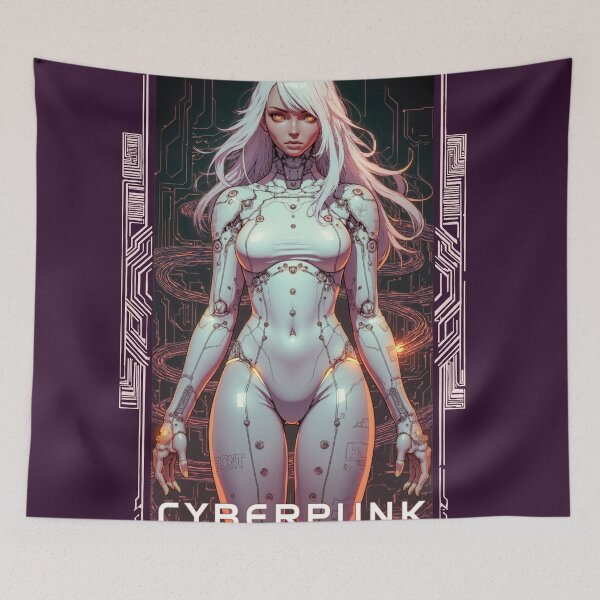 Item preview, Cyberpunk, Lucy, Technoir, Futuristic designed and sold by Smash-420.