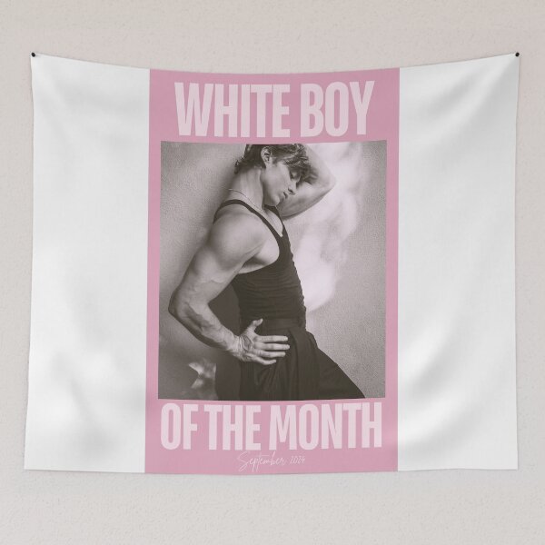 Item preview, Nicholas Alexander Chavez White Boy of the Month Poster  designed and sold by edenwilliamss.