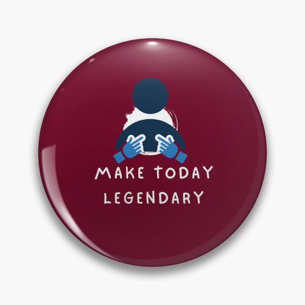 Item preview, Make Today Legendary - Motivational T-shirt designed and sold by fashionsicon.
