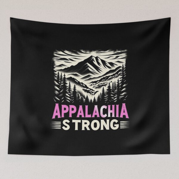 Artikelvorschau, Appalachia STRONG, Appalachen, Landschaft, Natur, Berge, Wandern entworfen und verkauft von CrisMor-Art.