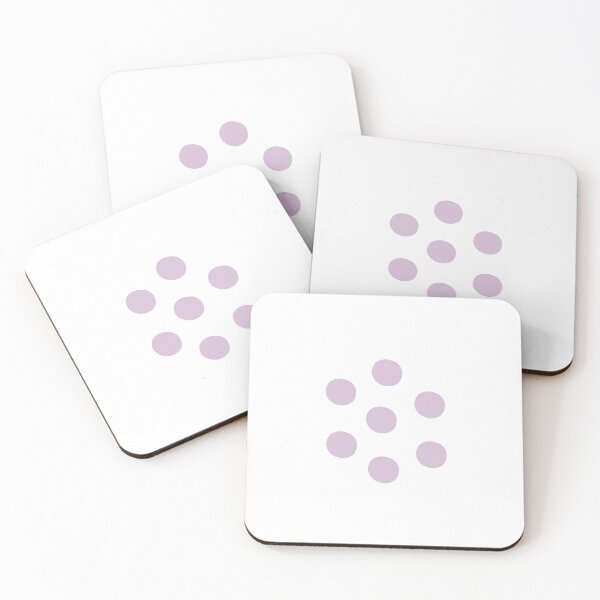 Item preview, Soft Bloom: A Gentle Pastel Violet Flower on White, Pattern, Unique designed and sold by villacreativa.