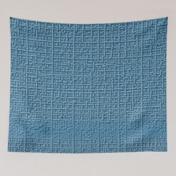 Item preview, Blue Fabric Stitching Texture designed and sold by Have Mercy.
