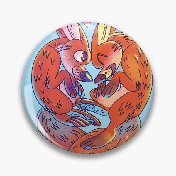 Item preview, fox duo designed and sold by labetenwar.
