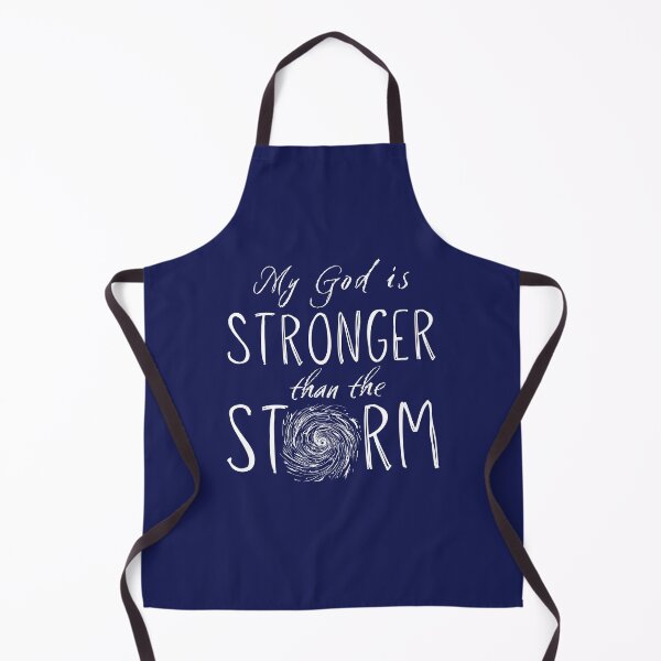 Item preview, HURRICANE MY GOD IS STRONGER THAN THE STORM designed and sold by A-M-Watson.